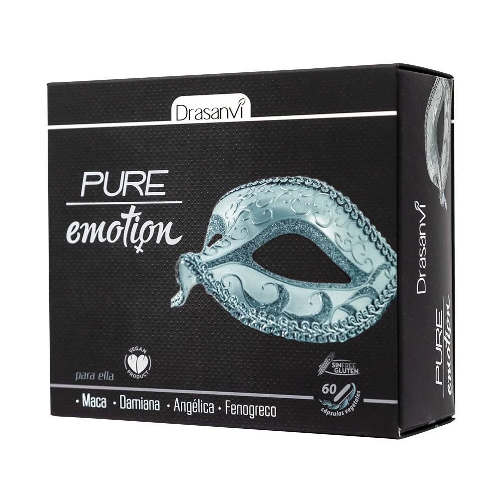 Pure Emotion dla Niej 60 kapsułek - wsparcie libido i hormonów Drasanvi