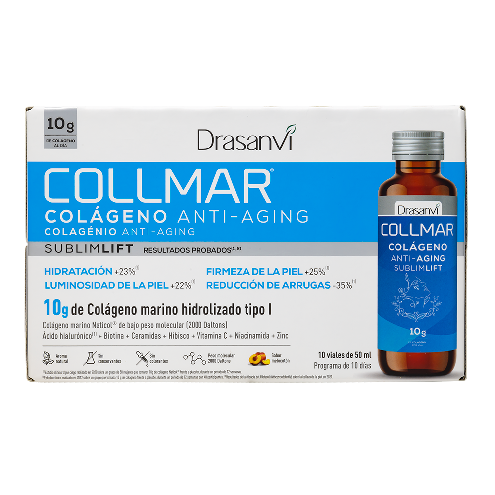 Kolagen morski Drasanvi Collmar Sublim-Lift 10szt. x 50ml o smaku brzoskwiniowym