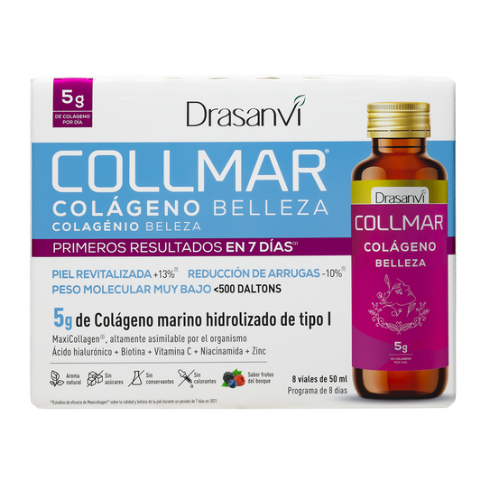 Kolagen morski Drasanvi Collmar Belleza 8szt. x 50ml o smaku owoców leśnych