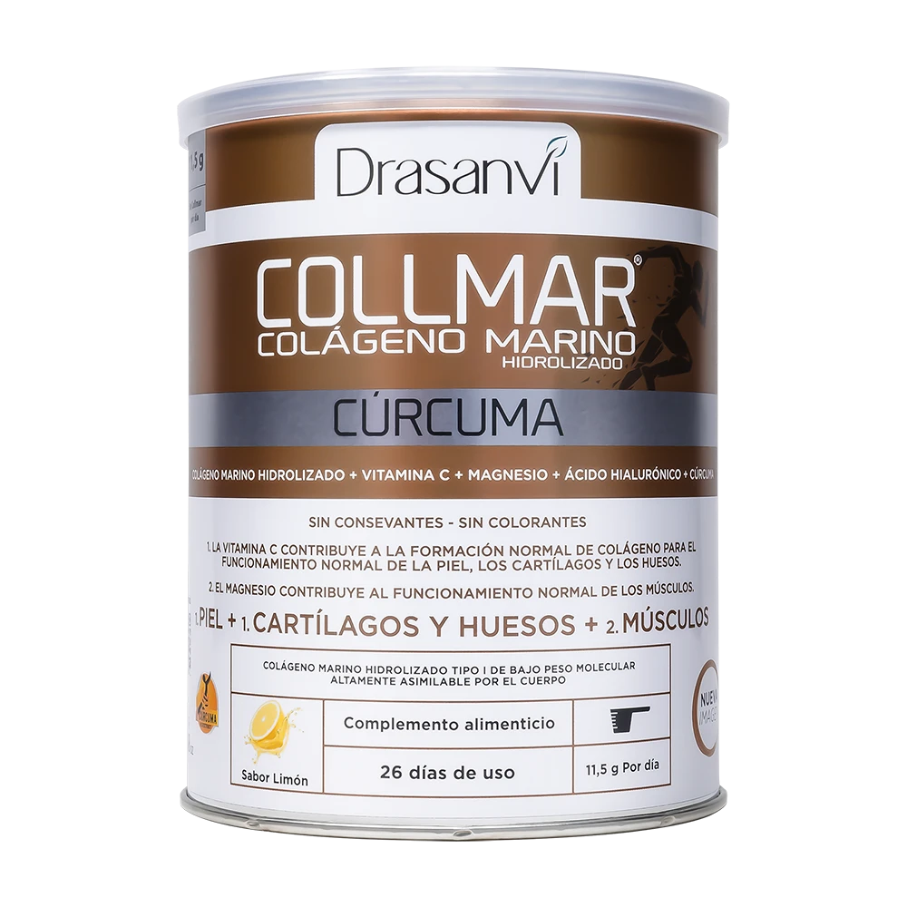 Kolagen morski Drasanvi Collmar Magnesio Curcuma o smaku cytryny 300g