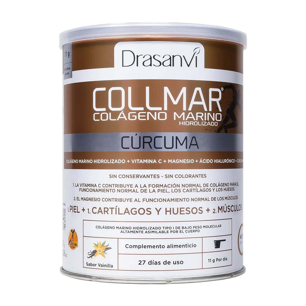 Kolagen morski Drasanvi Collmar Magnesio Curcuma o smaku wanilii 300g