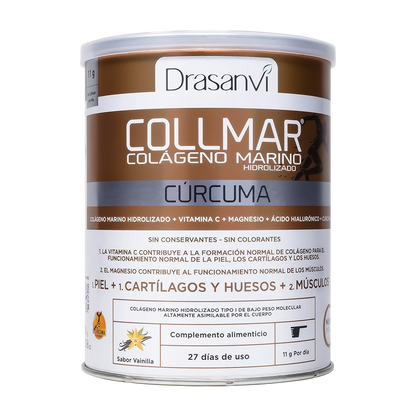 Kolagen morski Drasanvi Collmar Magnesio Curcuma o smaku wanilii 300g