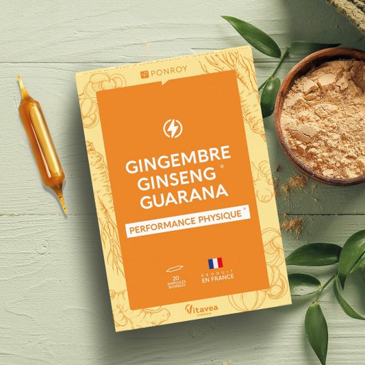 Imbir - Żeń-szeń - Guarana - energia i witalność Ponroy