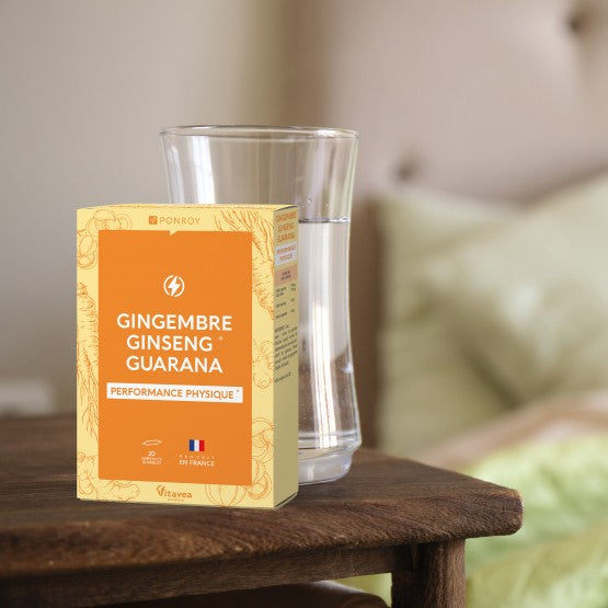 Imbir - Żeń-szeń - Guarana - energia i witalność Ponroy