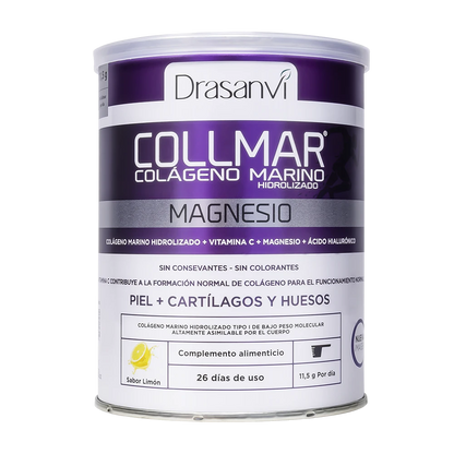 Kolagen morski Drasanvi Collmar Magnesium o smaku cytryny 300g