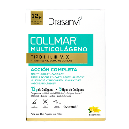 Kolagen morski Drasanvi Collmar Multicollagen o smaku cytryny 260g